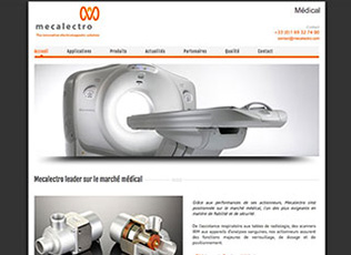Creation site internet | Digitaleo - Mecalectro Medical